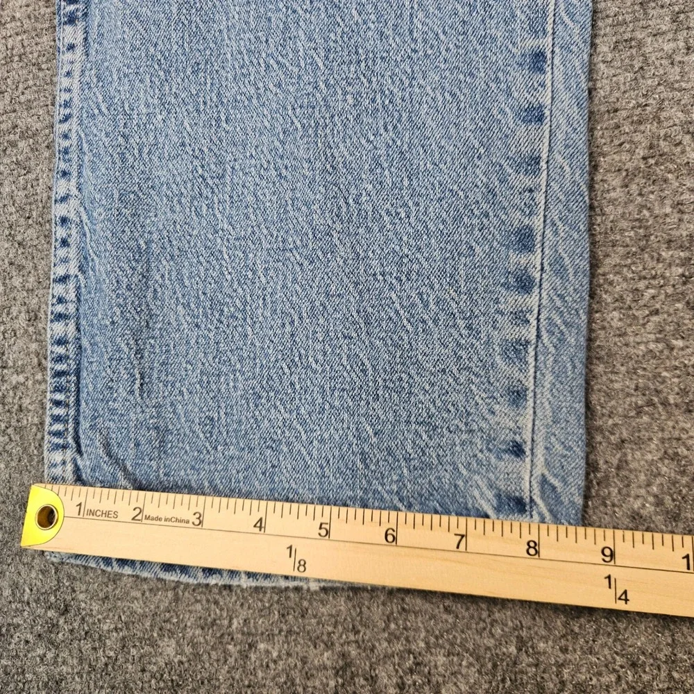 Wrangler Regular Fit Mens Jeans 42x29 Light Wash Denim 855SHQD Straight Leg